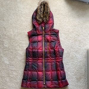 Eddie Bauer Vest with Faux fur